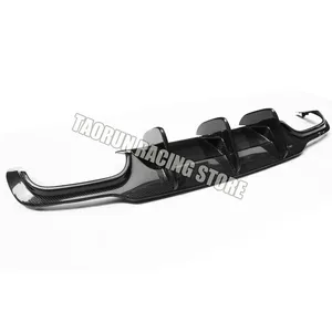 Diffuseur de pare-chocs arrière en fibre de carbone avec grand <span class=keywords><strong>aileron</strong></span> pour Benz W204 C180 C200 C300 C63 4 portes et 2 portes Faceliftt 12-14 - Product Image 4