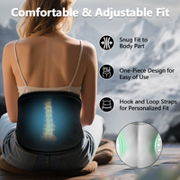Vente en gros de ceinture de thérapie par le chaud et le froid réutilisable gel de soutien lombaire sac de glace attelle chauffante de refroidissement par le chaud et le froid