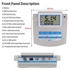 Moniteur de qualité de l'eau en ligne 6-en-1 haute précision PHS-26C 2026 – Détecteur de <span class=keywords><strong>pH</strong></span>, EC, TDS, CF, ORP et température de laboratoire <span class=keywords><strong>pour</strong></span> <span class=keywords><strong>piscine</strong></span> - Product Image 5