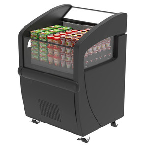 Lấy và đi thiết kế dọc bánh tủ lạnh tủ lạnh tủ trưng bày mở máy làm lạnh - Product Image 1