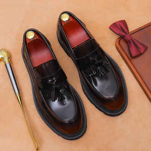 Nouvelles Bottes Classiques de Designer pour Hommes en Cuir Véritable Automne-Hiver 2025 – Confortables, Imperméables, Antidérapantes, à Enfiler, pour le Travail - Product Image 3