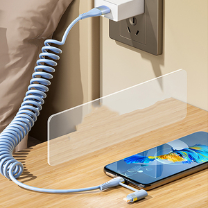 Sản Phẩm Mới Mùa Xuân Có Thể Thu Vào 4 Trong 1 Sạc Cáp USB C 8Pin Đa-Chức Năng 27/65W Đối Với Samsung iPhone - Product Image 6