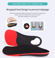 Semelle intérieure amovible en Pu Semelles intérieures de chaussures de sport Vente en gros Demi-semelle intérieure de chaussure