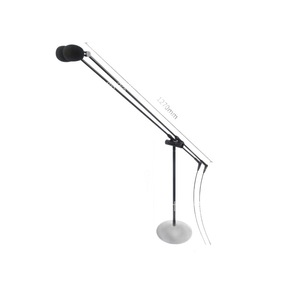 Shile Ye-09 Floor <b>Stand</b> Choir Microphone Dual Pole Gooseneck 1270mm Stage Conference Speech Microphone - Product Image 3