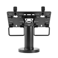Support universel double pour terminal de point de vente OEM avec deux lecteurs de cartes POS sur un seul support, support de machine à cartes en métal de haute qualité