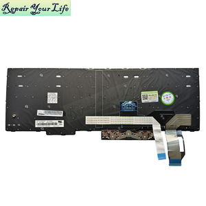 Clavier d'ordinateur portable US sans rétroéclairage pour <span class=keywords><strong>Lenovo</strong></span> ThinkPad E580 L580 L590 <span class=keywords><strong>P52</strong></span> P72 E585 E590 E595 P53 P73 SN20P34095 01YP560 Clavier Nouveau - Product Image 4