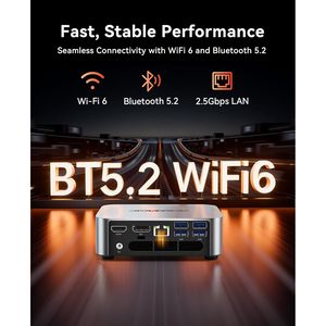 Acemagic Mini <b>PC</b> AMD Ryzen 7 7735HS 24GB RAM 512GB SSD Windows 11 Pro - Product Image 4