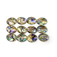Pierre précieuse en nacre bleue naturelle sculptée, facettes de 8 mm, pour la conception de bijoux haut de gamme et la vente en gros - Origine Guangdong, Bijoux Xicheng