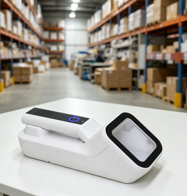 Portable 2D Wireless Barcode Scanner Auto Scan Blue Tooth 4.1 Module Barcode Scanner