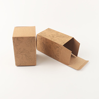 Cajas de Embalaje de Cartón Corrugado Kraft para Cosméticos y Cuidado de la Piel, Personalizadas, Ecológicas, Reciclables, de Lujo, con Relieve y Cuatro Colores