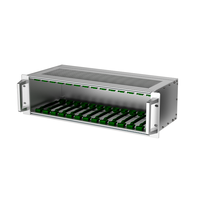 RDEKONO Schroff 19" 3U CPCI Subrack-Gehäuse ATCA VPX Vertikale Kartenführung Steuerungsbox IP66 Aluminium 24563-131
