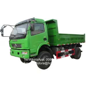 Chengli factory dongfeng 3 ton 4 ton 5 ton tipper box small truck with dump for sale
