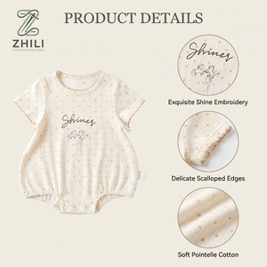 Tutine Estive per Neonati e Bambini, Stile Principessa, Chiusura a Strappo, Vestibilità Aderente in Terylene, per Bambine Prima Festa dei 100 Giorni - Product Image 2