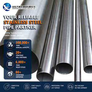 Tubería de Acero Inoxidable ASTM A312 Pulida sin Costuras de 316Ti 904L de 21,3 mm y 3,0 mm para Alimentos y Bebidas - Product Image 1