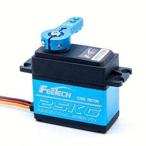 Servo Digital Impermeable Azul SG 25KG 35KG para Coche RC 1/10 1/8, Motor Sin Núcleo de Engranajes Metálicos de Alta Velocidad para Niños y Niñas, Plástico - Product Image 1