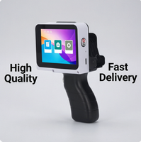 Mini Impresora de Inyección de Tinta Portátil H2 de 12.7mm con Pantalla Táctil, Máquina de Codificación para Logotipos Industriales, Fechas de Caducidad y Números de Lote