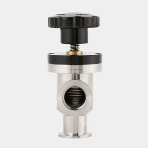 ท่อส่งก๊าซแบบโค้งงอ มุมฉาก แบบแมนนวล สำหรับสุญญากาศสูง รุ่น KF25 304 ทนอุณหภูมิสูง - Product Image 1