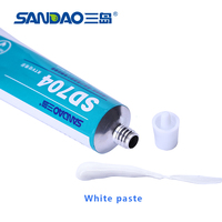 RTV Silicone Sealant Perekat Isolasi Elektronik Suhu Tinggi Tahan Kelembapan Anti Penuaan untuk Sirkuit Terpadu