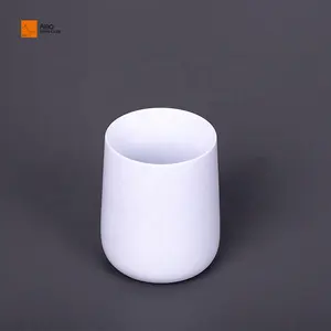 Polyresin White Glossy finish cup Bathroom Accessory Set soap Dispenser Soap Dish Tumbler Toothbrush Holder