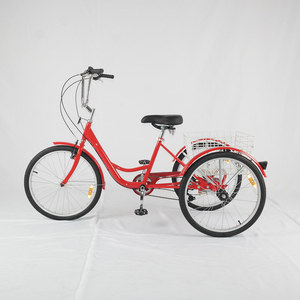 Meilleures ventes adulte tricycle arrière 2 deux roue <span class=keywords><strong>24</strong></span> <span class=keywords><strong>pouces</strong></span> gear vitesse pliage faible QUANTITÉ MINIMALE DE COMMANDE <span class=keywords><strong>vélo</strong></span> cargo - Product Image 6
