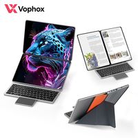 OEM 11 Zoll Dual-Touchscreen Laptop für Home Office Online-Lernen Studenten 2-in-1 Mini-PC Intel I3 Faltbarer Dual-Screen Notebook