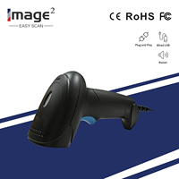 Escáner de Códigos de Barras Automático de Alta Velocidad HC-708, Lector de Códigos QR para Mensajería y Entrega, Compatible con Android e IOS para el Mercado Europeo, Cumple con CE