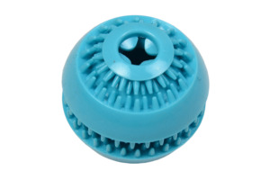 כדור לעיסה אינטראקטיבי לכלבים, עמיד בפני נשיכות, עשוי TPR, למשחק, הזנה וטחינת שיניים, בהתאמה אישית וסיטונאי. - Product Image 2