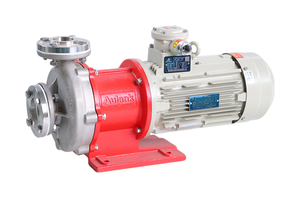 Bomba Centrífuga de Acero Inoxidable de Estructura Compacta con Accionamiento Magnético, Fácil Mantenimiento, Bomba Química OEM - Product Image 4