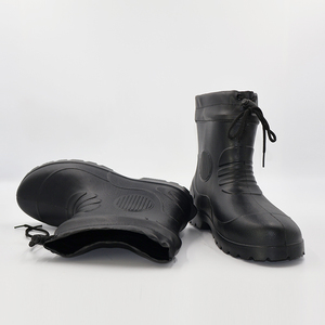 Bottes <span class=keywords><strong>de</strong></span> <span class=keywords><strong>pluie</strong></span> moussantes personnalisées pour la chasse tactique, la pêche, l'agriculture et la sécurité Bottes <span class=keywords><strong>de</strong></span> <span class=keywords><strong>pluie</strong></span> à la cheville en mousse EVA légères - Product Image 4