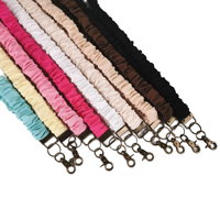 En gros, Lanières longues pour le cou, style 'Large Intestine Chains', type scrunchie, faites à la main
