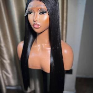 Pelucas de Cabello Humano con Encaje <span class=keywords><strong>HD</strong></span> 13X4, Pelucas de Cabello Humano con Encaje Completo <span class=keywords><strong>HD</strong></span> sin Pegamento, Pelucas de Encaje Completo <span class=keywords><strong>HD</strong></span> sin Pegamento de Alta Densidad - Product Image 5