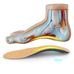 Support de voûte plantaire en croûte de peau de cochon et Latex doux pour enfants, avant-pied en peau de mouton, coussinet de chaussure en cuir véritable, semelle de couverture supérieure - Product Image 3