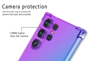 S25 siêu trường hợp rõ ràng với góc chống sốc, dễ thương Gradient màu mềm TPU bumper điện thoại di động Trường hợp đối với Samsung <span class=keywords><strong>Galaxy</strong></span> S25 siêu - Product Image 4