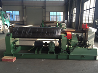 W11S-75X3000 Grande calandre universelle à rouleaux supérieurs pour le formage de tôles d'acier pour chaudières et cuves