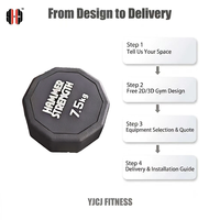 Mancuerna Decagonal con Laterales Planos, Mango Compacto, Estructura Duradera para Entrenamiento de Fuerza y Fitness Comercial