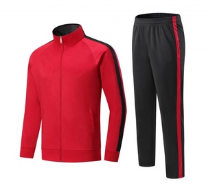 Custom Voetbal Zip Trainingspak Jack Sport Training Trainingspak Hot Sale Snelle Droge Heren Set Voetbaljas - Product Image 4