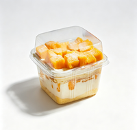Boîte à lunch alimentaire personnalisable FlashStrike AA2 en PVC/PET avec emballage blister et options de conception de logo
