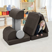 Modernes Modulares Kinder-Kompressionssofa Spielcouch für Kinder Konvertierbares Innensofa für Jungen & Mädchen fürs Schlafzimmer - Direkt vom Hersteller