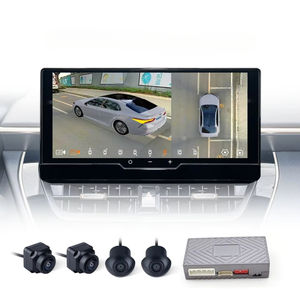 Système de stationnement de voiture 3D à 360 degrés pour Prado Camry Rav4 AVM entourant l'enregistrement à <span class=keywords><strong>4</strong></span> voies dans un décodeur Panorama - Product Image 1