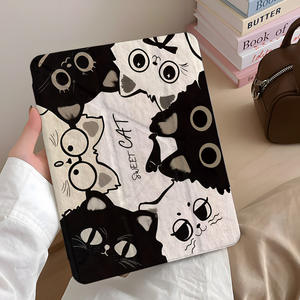 Ceci est un étui de protection pour la tablette <span class=keywords><strong>Apple</strong></span> IPad7/8/<span class=keywords><strong>9</strong></span>/10 génération A16 et une sonde Air6 de 11 <span class=keywords><strong>pouces</strong></span> pour le chat Pro - Product Image 3