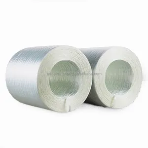 Fil de fibre de verre de résine de polyester insaturé jushi 266 fil rugueux torsadé rouleau de fibre de verre de fibre de verre