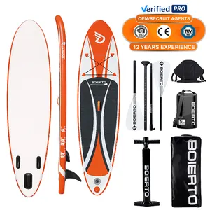 BOIERTO Factory Inflatable Sup Stand Up Paddle Board Stand Up Paddle Board Fishing Surfboard