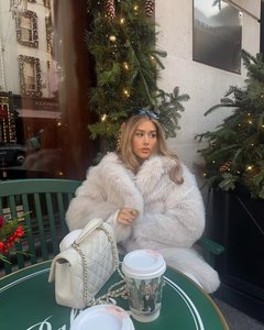 Cappotto <span class=keywords><strong>Invernale</strong></span> Lungo da Donna in Pelliccia Sintetica di Volpe, Giacca Morbida in Stile Comodo e Rilassato, Capospalla Caldo e Spesso, Casual, Fashion, di Lusso ed Elegante - Product Image 6