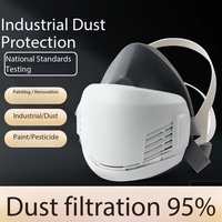 Masque anti-poussière pour la poussière industrielle, le meulage, le ciment, les chantiers de construction, le soudage électrique, la rénovation, le silicone, masque KN95 pour le commerce transfrontalier