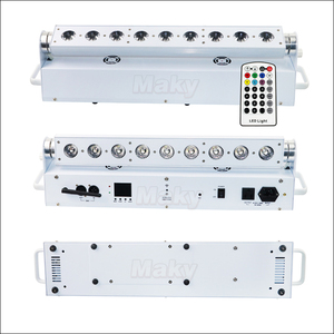 Không Dây Uplight 6in1 Led Bar RGBWA + UV Dmx Battery Powered Bar Loại Led Tường Wahser/Tiếng Ồn Thấp Backdrop Wedding/Led Stage Ánh Sáng - Product Image 6