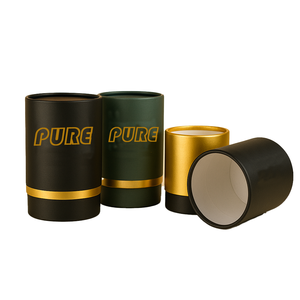 Tubos de Papel Kraft Personalizados con Impresión CMYK y Logotipo Personalizado, Embalaje Reciclable para Vino y Etiquetado al por Mayor - Product Image 6