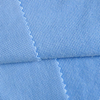 Maßgefertigter Großhandel Feuchtigkeitsabsorbierender 250gsm 100% Baumwoll-Stretch-Piqué-Perlennetzstoff für Damen- und Herren-Polo-T-Shirts