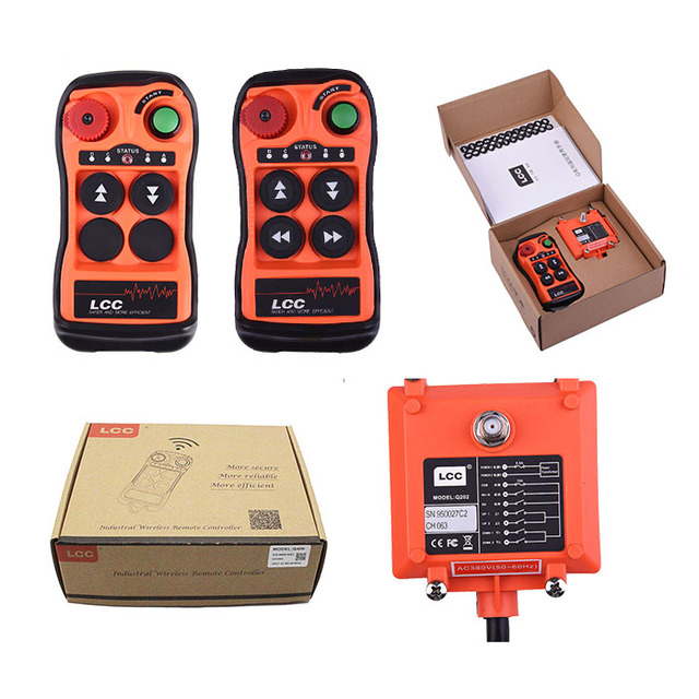 Q200 IP65 Industrial Tail Lift Crane Radio Wireless Transmitter Receiver Remote Control
