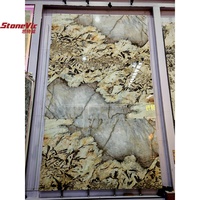 Vente en gros Brésil Patagonie rétro-éclairé granit Quartzite marbre dalle de pierre pour comptoir translucide fond décoration murale prix
