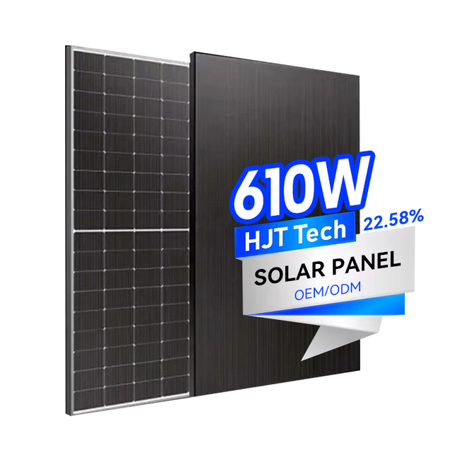 Portable Power Station 5000W 12000Wh N-Type Mono-crystalline Solar Panel with Aluminum Alloy Frame and High Efficiency Output